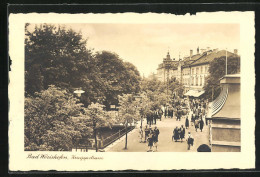 AK Bad Wörishofen, Kneippstrasse Mit Passanten  - Bad Wörishofen