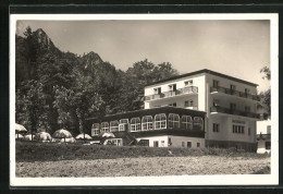AK Berchtesgaden, Passhöhe Hallturm Mit Hotel & Terrassen-Café  - Berchtesgaden
