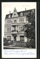 AK Bad Salzschlirf, Hotel-Pension Arnold  - Autres & Non Classés