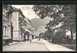 AK Bad Ems, Mainzerstrasse Mit Passanten  - Mainz