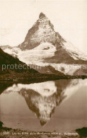 13302976 Zermatt VS Matterhorn Mont Cervin Lac Riffel Zermatt VS - Sonstige & Ohne Zuordnung