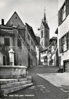 13302466 Basel BS Ortsmotiv Mit Peterskirche Brunnen Basel BS - Altri & Non Classificati