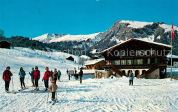 13302366 Lenk Simmental Sammelplatz Der Skischule Wintersportplatz Alpen Lenk Si - Autres & Non Classés