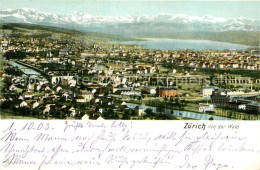 13299376 Zuerich ZH Blick Von Der Waid Zuerich ZH - Autres & Non Classés