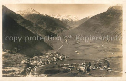 13298366 Andermatt Fliegeraufnahme Mit Furka Andermatt - Sonstige & Ohne Zuordnung