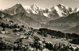 13298006 Beatenberg Waldegg Eiger Moench Und Jungfrau Berner Alpen Beatenberg - Andere & Zonder Classificatie