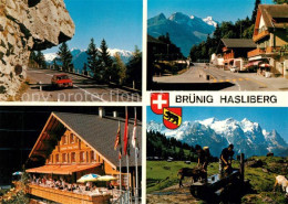 13288086 Hasliberg Bruenig BE Passstrasse Wetterhorn Hasliberg Bruenig BE - Andere & Zonder Classificatie