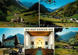 13286856 Weisstannen Kirche Panoramen Weisstannen - Sonstige & Ohne Zuordnung