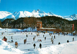 13246316 St Moritz GR Curling Club Engiadina 24 Open Air Rinks Wintersportplatz  - Autres & Non Classés