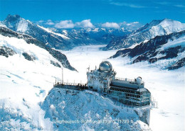 13245026 Jungfraujoch Sphinx Observatorium Aletschgletscher Walliser Alpen Flieg - Altri & Non Classificati