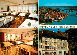 13240776 Stein Rhein Fliegeraufnahme Hotel Adler Stein Rhein - Andere & Zonder Classificatie