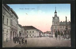 AK Bad Bochdanetsch / Lazne Bohdanec, Chocen, Námestí S Radnici  - Czech Republic