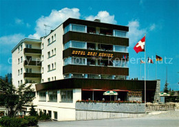 13235936 Einsiedeln SZ Hotel Drei Koenige Schweizer Flagge Einsiedeln SZ - Autres & Non Classés