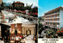 13235046 Locarno TI Hotel Carmine Terrasse Gaststube Locarno TI - Andere & Zonder Classificatie