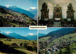 13234406 Visperterminen Dom Matterhorn Bodmen Fliegeraufnahme Visperterminen - Sonstige & Ohne Zuordnung