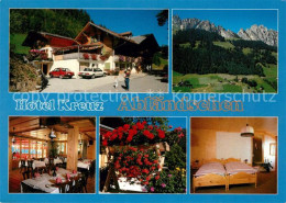 13219846 Ablaendschen Hotel Zum Weissen Kreuz Restaurant Fremdenzimmer Alpen Fli - Altri & Non Classificati