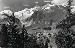 13191786 Saas-Fee Alphubel Taeschhorn Dom Saas-Fee - Otros & Sin Clasificación