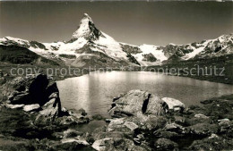 13190086 Zermatt VS Stellisee Im Findelental Mit Matterhorn Zermatt VS - Altri & Non Classificati