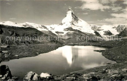 13190066 Zermatt VS Stellisee Mit Matterhorn Zermatt VS - Sonstige & Ohne Zuordnung