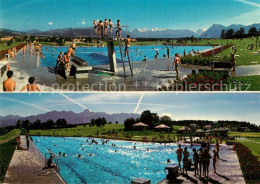 13170506 Uetendorf Schwimmbad Freibad Alpenblick Uetendorf - Andere & Zonder Classificatie