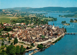 13165596 Stein Rhein Fliegeraufnahme Mit Untersee Stein Am Rhein - Sonstige & Ohne Zuordnung