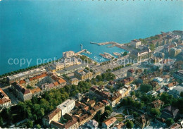 13161786 Neuchatel NE Fliegeraufnahme Seepartie Hafen Neuchatel - Autres & Non Classés