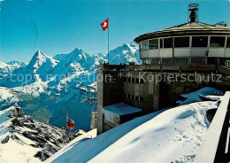 13159736 Interlaken BE Schilhorngipfel Drehrestaurant Eiger Moench Jungfrau Bern - Otros & Sin Clasificación