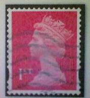 Great Britain, Scott #MH440, 2019, Used, Machin (M19L/MSIL), 1st, Dark Red - Machins