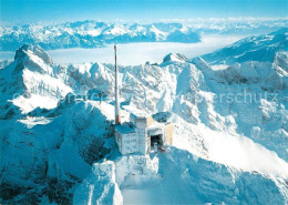 13151556 Saentis AR Bergstation Mit Altmann Nebelmeer Ueber St Galler Rheintal S - Andere & Zonder Classificatie