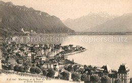 13150446 Montreux VD Dent Du Midi Hotel Belmont Panorama Montreux - Sonstige & Ohne Zuordnung