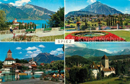 13126096 Spiez BE Park Burg Panorama Spiez BE - Altri & Non Classificati