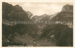 13114766 Wasserauen Landschaftspanorama Mit Saentis Appenzeller Alpen Wasserauen - Altri & Non Classificati