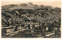 13114586 St Gallen SG Stadtpanorama Mit Saentis Appenzeller Alpen St. Gallen - Autres & Non Classés