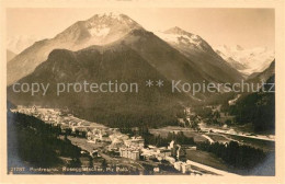 13114576 Pontresina Panorama Mit Roseggletscher Piz Palue Berninagruppe Pontresi - Autres & Non Classés