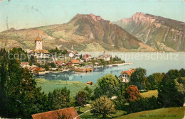 13113916 Spiez BE Panorama Thunersee Alpen Spiez - Sonstige & Ohne Zuordnung