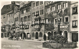 13113856 Stein Rhein Rathausplatz Brunnen Gasthof Historische Gebaeude Stein Am  - Sonstige & Ohne Zuordnung