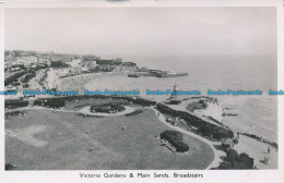 R049358 Victoria Gardens And Main Sands. Broadstairs. A. H. And S. Paragon. RP. - Monde