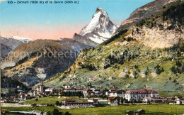 13063496 Zermatt VS Mit Matterhorn  - Sonstige & Ohne Zuordnung