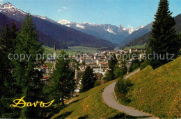 13061626 Davos GR Blick Von Der Hohen Promenade Mit Tinzenhorn Davos GR - Andere & Zonder Classificatie