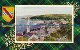 R049644 Rothesay From Chapel Hill. Valentine. Art Colour. No A1020 - World