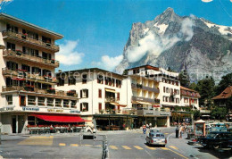 13061106 Grindelwald Dorfpartie Mit Wetterhorn Grindelwald - Altri & Non Classificati