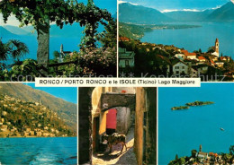 13050666 Ronco Sopra Ascona Porto Ronco E Le Isole Lago Maggiore Ronco Sopra Asc - Altri & Non Classificati