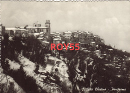 Abruzzo-chieti-s.vito Chietino Panorama Veduta San Vito Chietino Ricoperto Di Neve Anni 50 - Autres & Non Classés