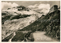 13019056 Furkastrasse Hotel Belvedere Mit Rhonegletscher Und Gerstenhorn Furka - Sonstige & Ohne Zuordnung