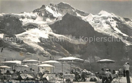 13016586 Kleine Scheidegg Interlaken Mit Jungfrau Kleine Scheidegg - Altri & Non Classificati