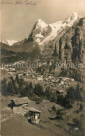 13014186 Muerren BE Panorama Mit Eiger Und Moench Berner Alpen Fliegeraufnahme M - Autres & Non Classés