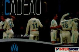 CARTE CADEAU  INTERSPORT...OLYMPIQUE DE MARSEILLE - Gift And Loyalty Cards