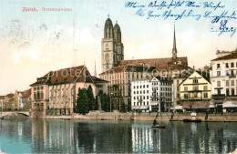 12995106 Zuerich ZH Grossmuenster Limmat Zuerich - Other & Unclassified