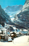 12986816 Grindelwald Dorfpartie Winterpanorama Fiescherhoerner Berner Alpen Grin - Sonstige & Ohne Zuordnung