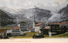 12980096 Saas-Fee Ortsansicht Saas-Fee - Altri & Non Classificati